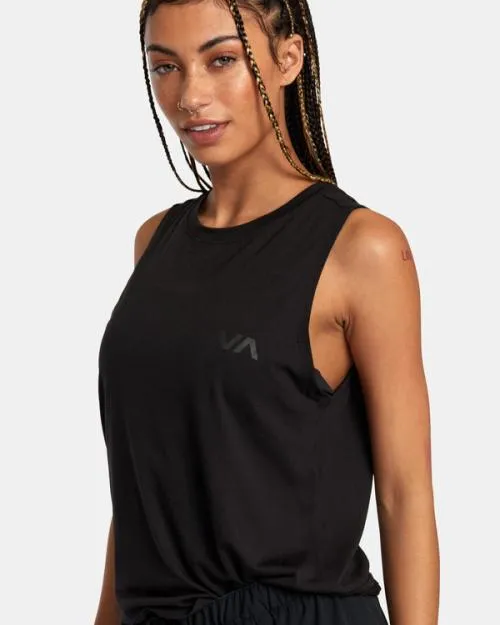 Rvca VA 2 Sports Tank Top Black SportWomen Tops