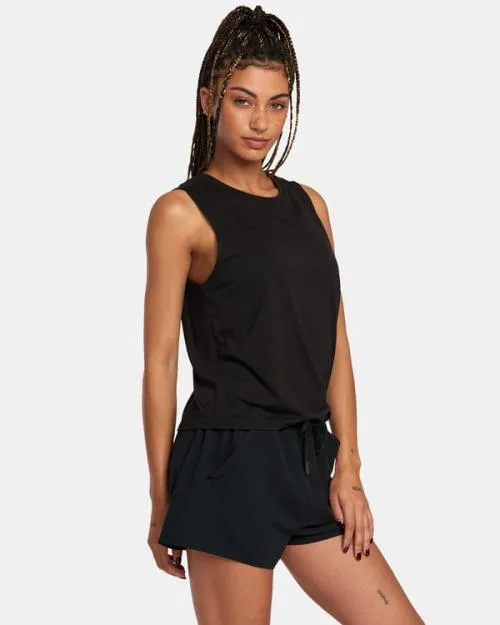 Rvca VA 2 Sports Tank Top Black SportWomen Tops