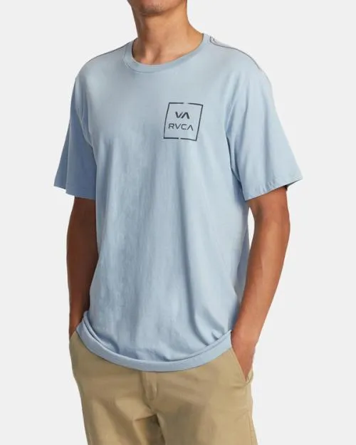 Rvca VA All The Way Tee Deja Blue Men Short Sleeves