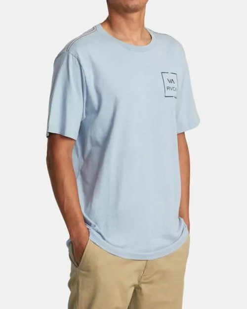 Rvca VA All The Way Tee Deja Blue Men Short Sleeves