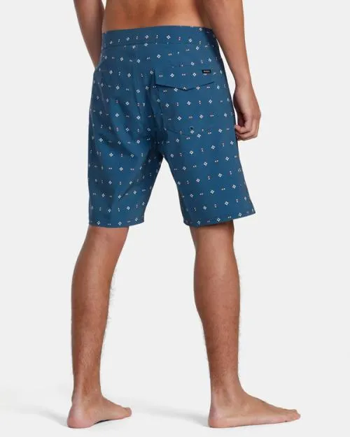 Rvca VA Boardshorts 19034 Duck Blue Men Boardshorts
