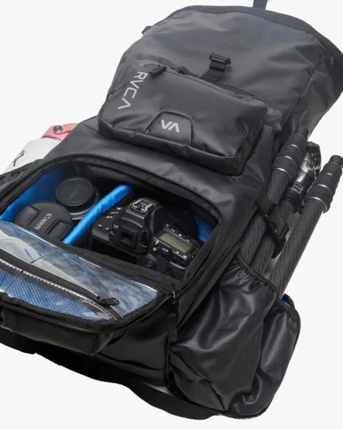 Rvca Zak Noyle Backpack Black Men Backpacks and Luggage