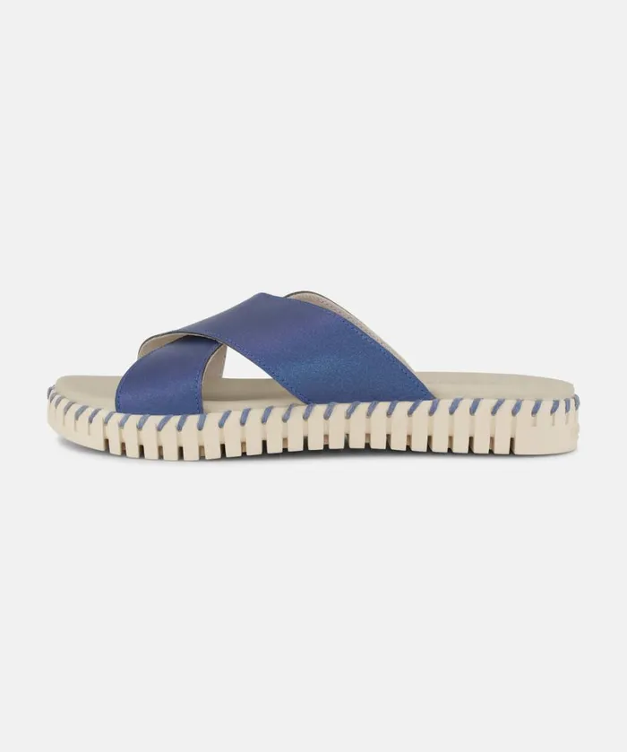 Sandals 8211 Blue Web Shoes Ilse Jacobsen Sandals