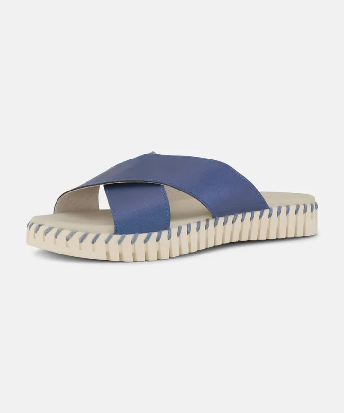 Sandals 8211 Blue Web Shoes Ilse Jacobsen Sandals