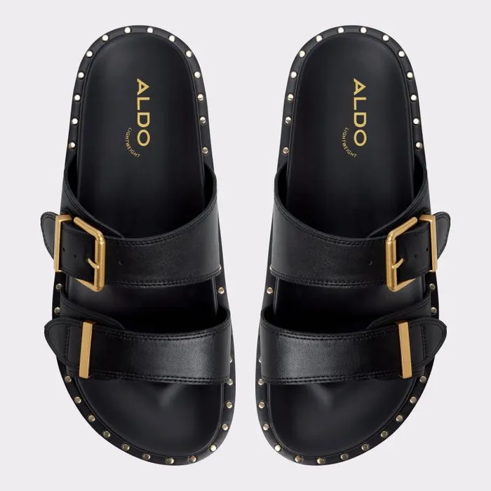 Sandals Women ALDO Elyna Strappy Flat Sandal 8211 Footbed Sandal