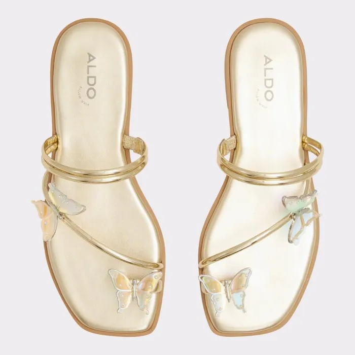 Sandals Women ALDO Glasswing Strappy Flat Sandal