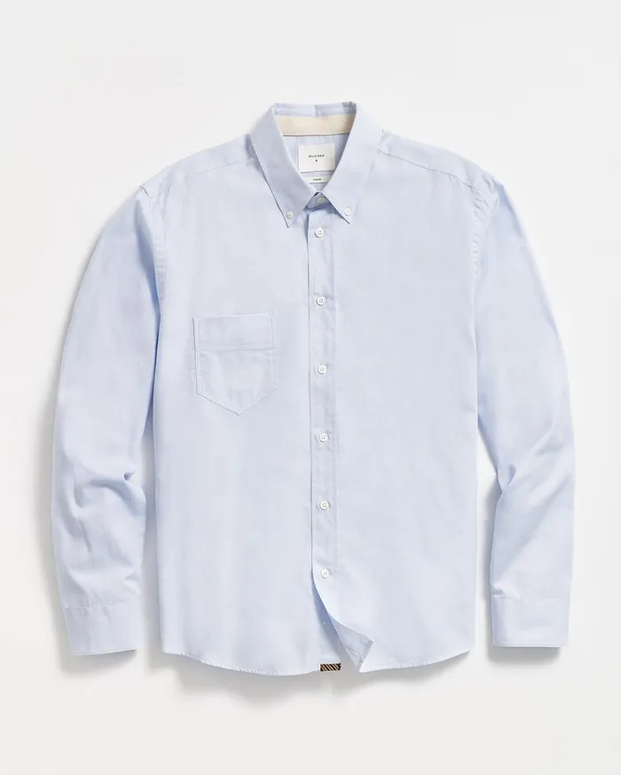 Shirting Men Billy Reid Arnie Oxford Shirt Light Blue