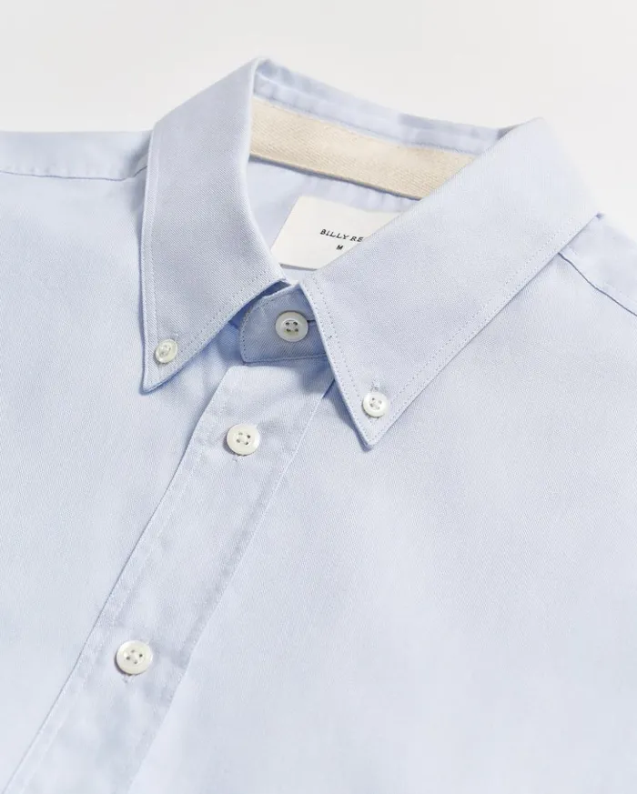 Shirting Men Billy Reid Arnie Oxford Shirt Light Blue