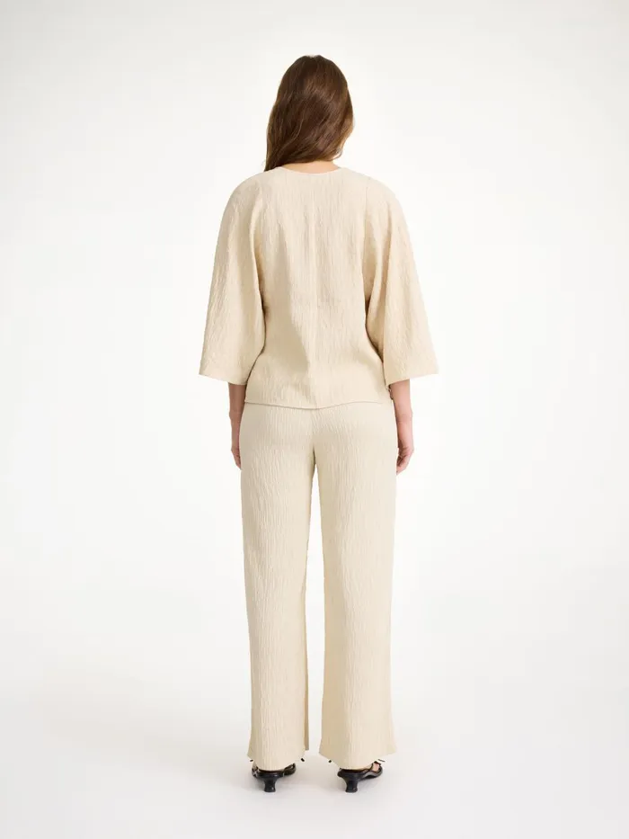 Shirts and Blouses Women By Malene Birger Calyas Blouse Oyster Gray