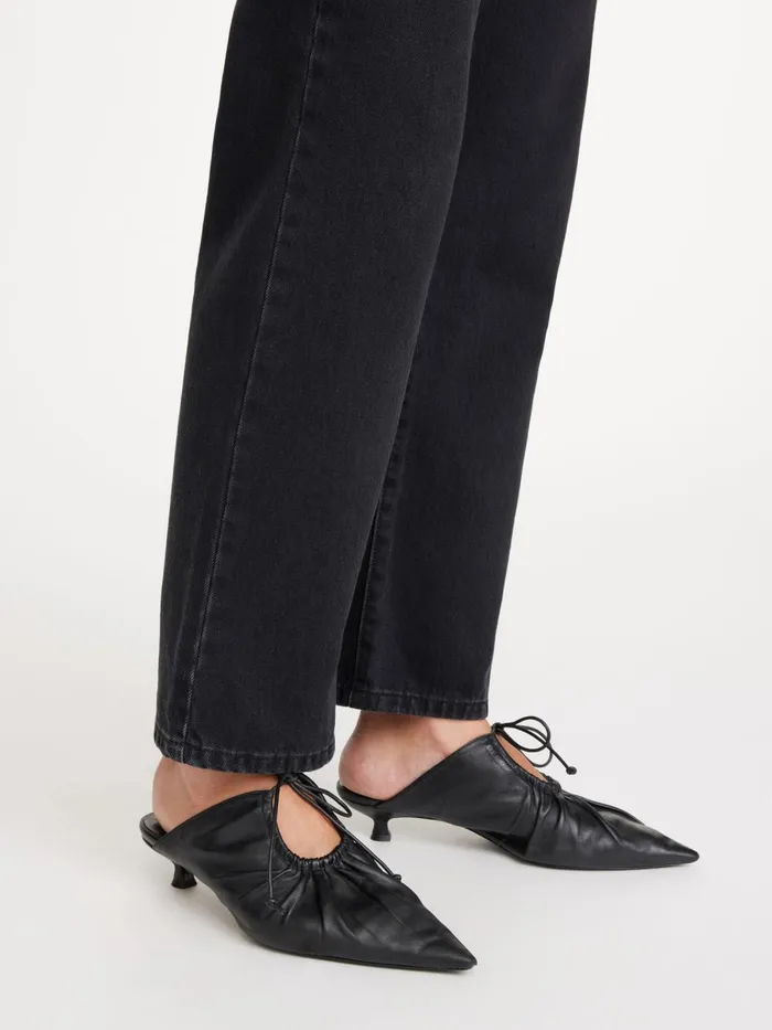 Shoes Women By Malene Birger Masey Leather Mules Black