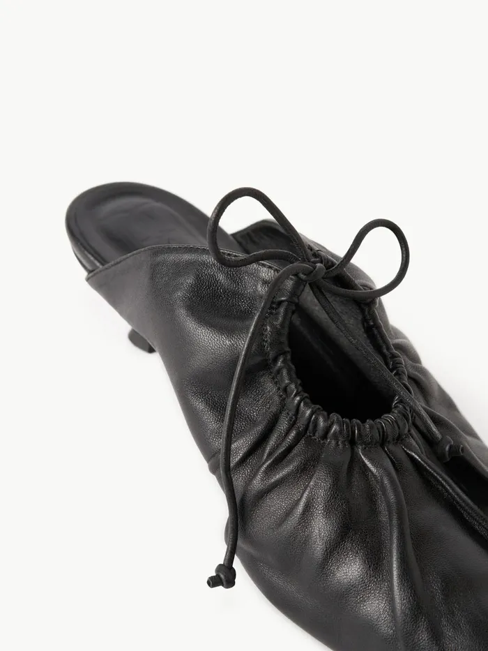 Shoes Women By Malene Birger Masey Leather Mules Black