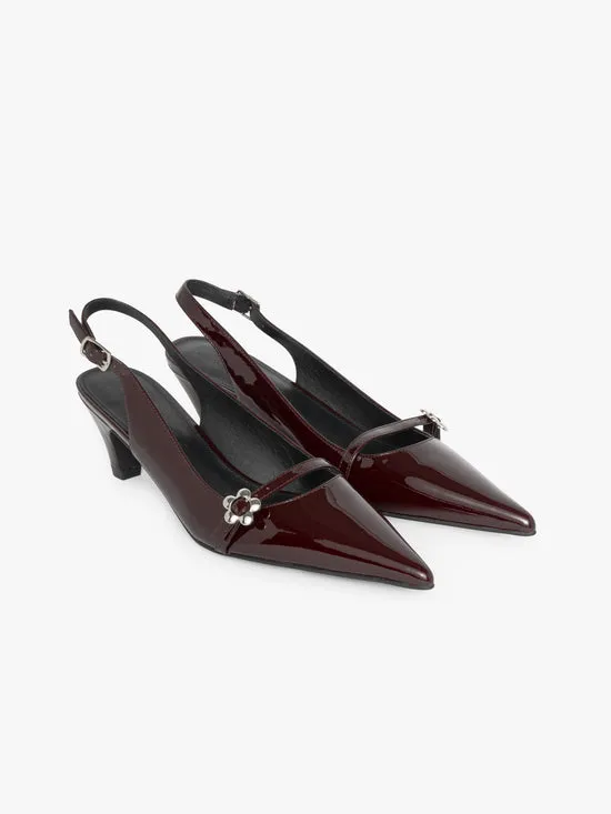 Shoes Women Lisa Says Gah Natalia Pointy Toe Heel Dark Brown Shoes Women Lisa Says Gah Natalia Pointy Toe Heel Dark Brown