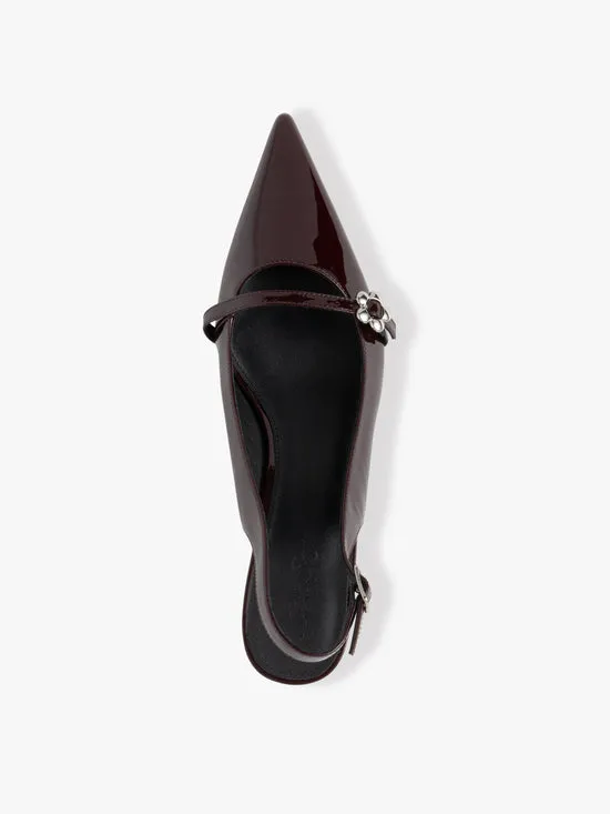 Shoes Women Lisa Says Gah Natalia Pointy Toe Heel Dark Brown Shoes Women Lisa Says Gah Natalia Pointy Toe Heel Dark Brown