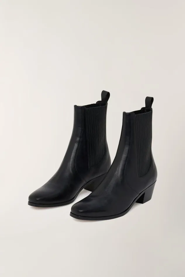 Shoes Women Soeur GAZETTE BOOTS Black