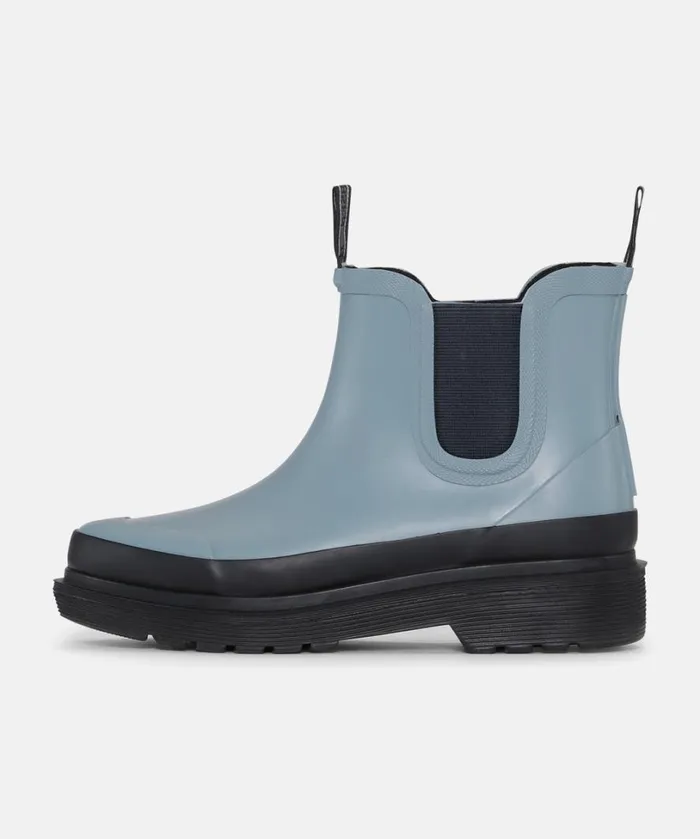 Short Rubber Boots 8211 Blue Cloud Rainboots Ilse Jacobsen Rainboots Short
