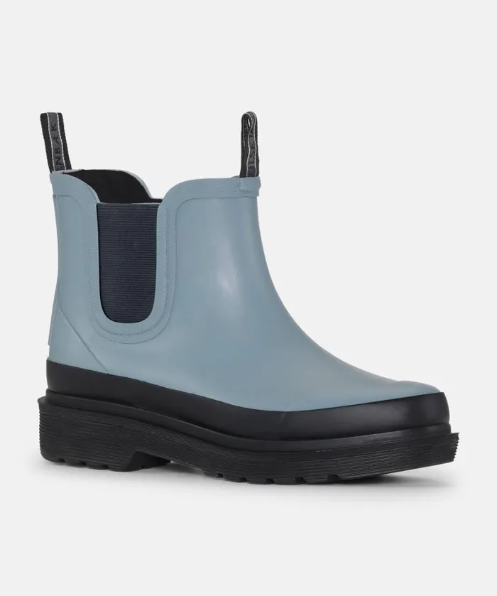 Short Rubber Boots 8211 Blue Cloud Rainboots Ilse Jacobsen Rainboots Short