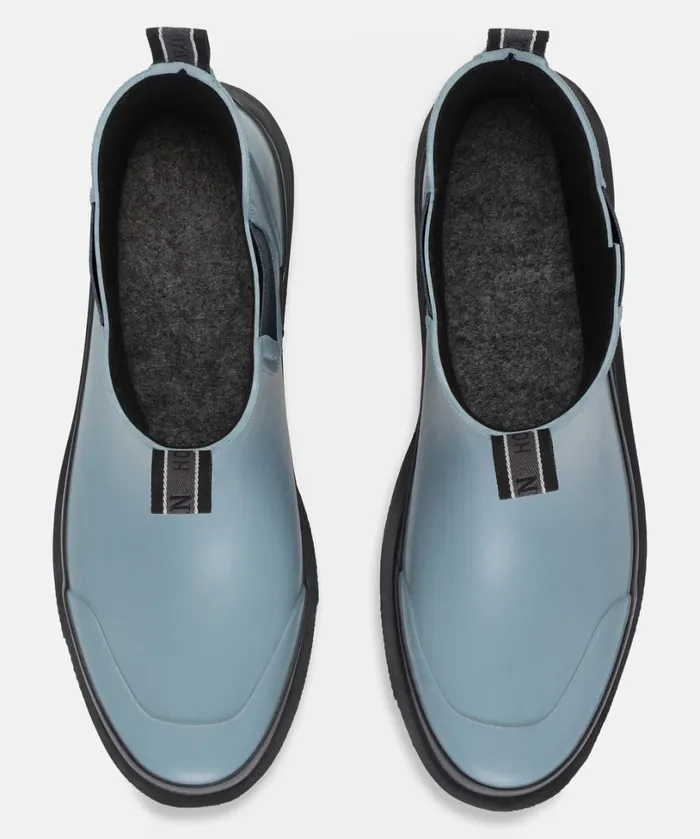 Short Rubber Boots 8211 Blue Cloud Rainboots Ilse Jacobsen Rainboots Short