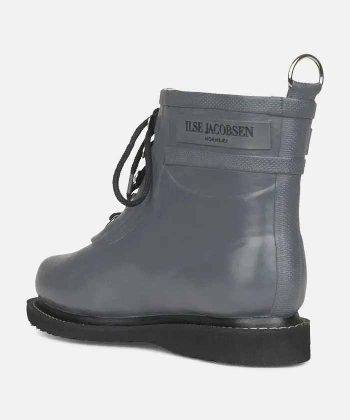 Short Rubber Boots 8211 Grey Rainboots Ilse Jacobsen Rainboots Short