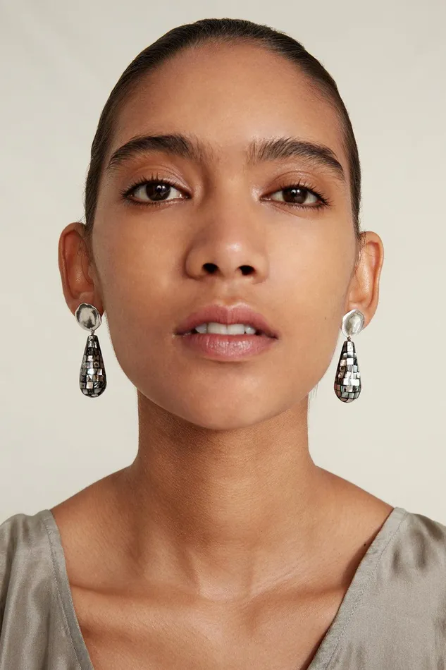 Siren Drop Earrings Abalone Women Chan Luu Earrings
