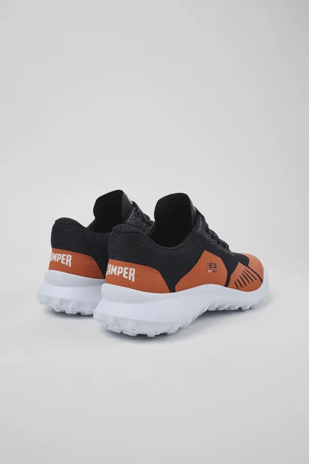 Sneakers Men Camper Camper X INEOS Britannia Blue And Orange Textile Sneakers