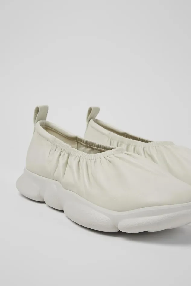 Sneakers Men Camper Karst White Leather Ballerinas