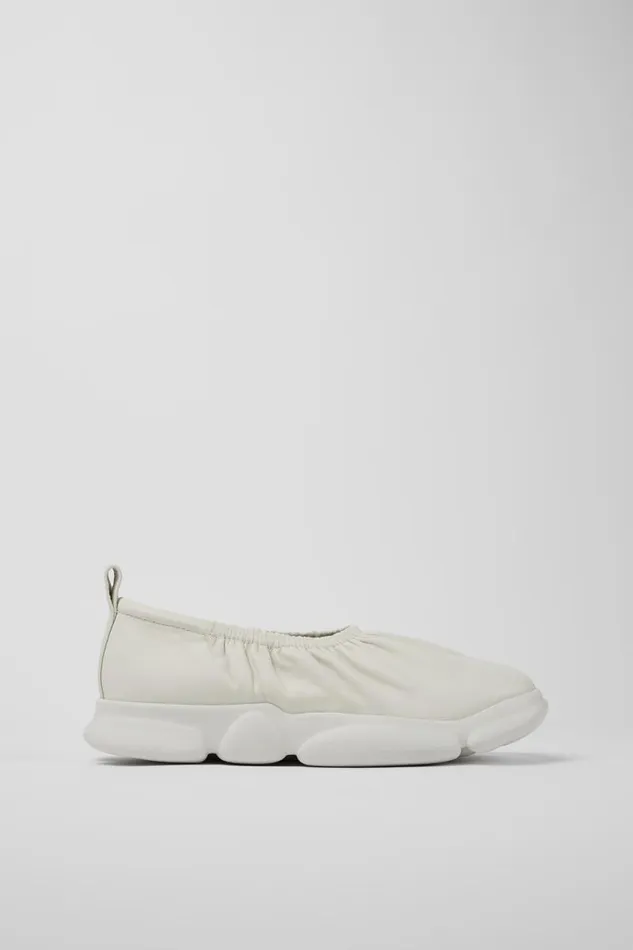 Sneakers Men Camper Karst White Leather Ballerinas