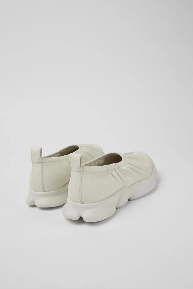 Sneakers Men Camper Karst White Leather Ballerinas