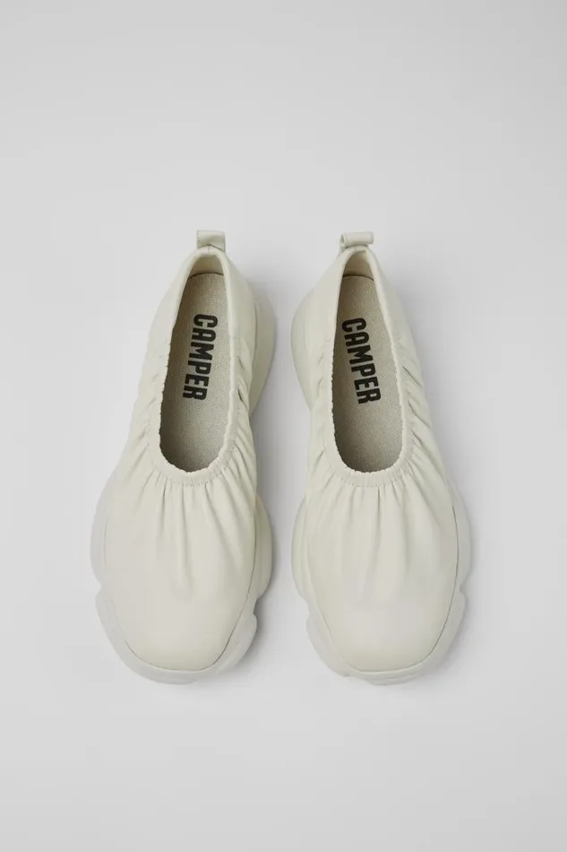 Sneakers Men Camper Karst White Leather Ballerinas
