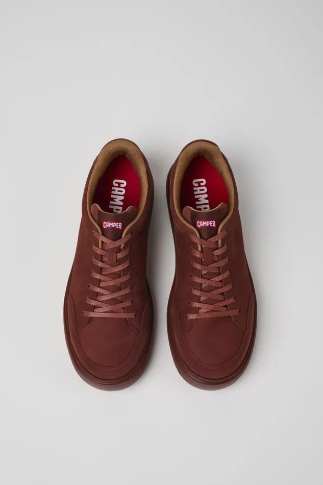 Sneakers Men Camper Runner K21 Red Nubuck Sneakers Sneakers Men Camper Runner K21 Red Nubuck Sneakers
