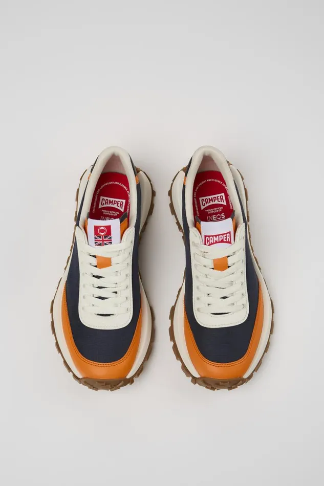Sneakers Women Camper Camper X INEOS Britannia Multicolored TextileLeather Sneakers Sneakers Women Camper Camper X INEOS Britannia Multicolored TextileLeather Sneakers