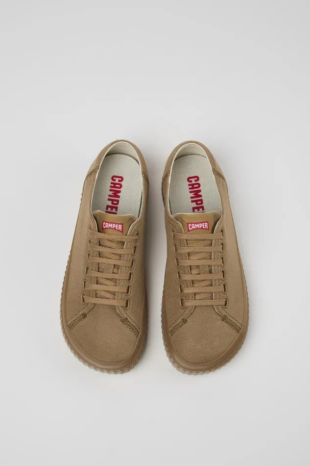 Sneakers Women Camper Peu Roda Brown Textile Shoes Sneakers Women Camper Peu Roda Brown Textile Shoes