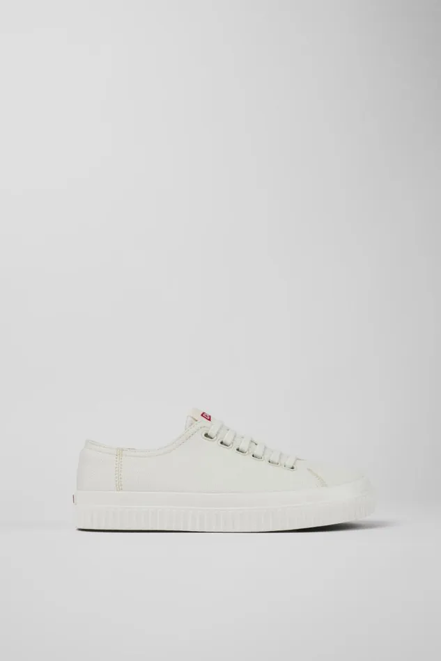 Sneakers Women Camper Peu Roda White Textile Shoes Sneakers Women Camper Peu Roda White Textile Shoes