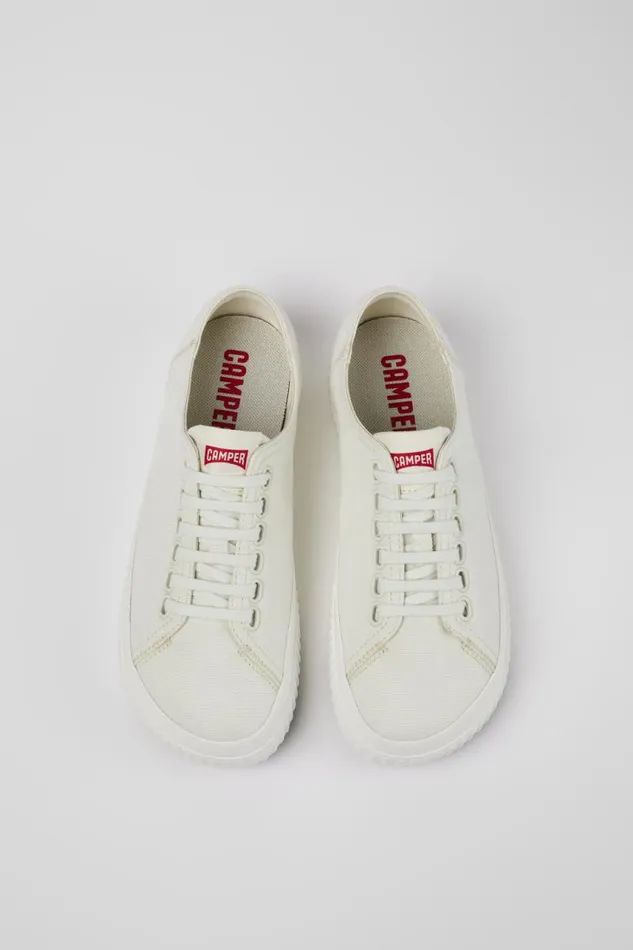 Sneakers Women Camper Peu Roda White Textile Shoes Sneakers Women Camper Peu Roda White Textile Shoes