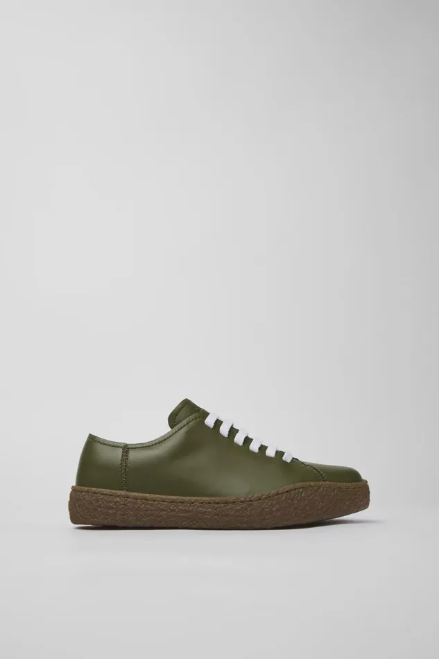 Sneakers Women Camper Peu Terreno Green Leather Sneaker Sneakers Women Camper Peu Terreno Green Leather Sneaker