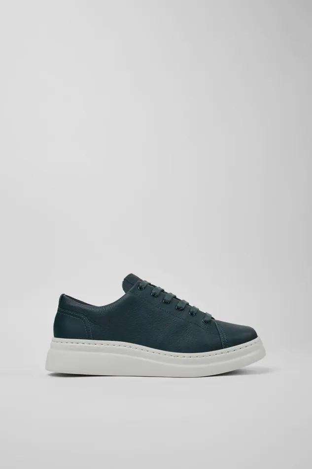 Sneakers Women Camper Runner Up Green Leather Sneaker