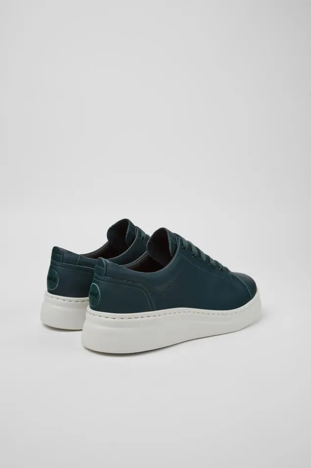 Sneakers Women Camper Runner Up Green Leather Sneaker