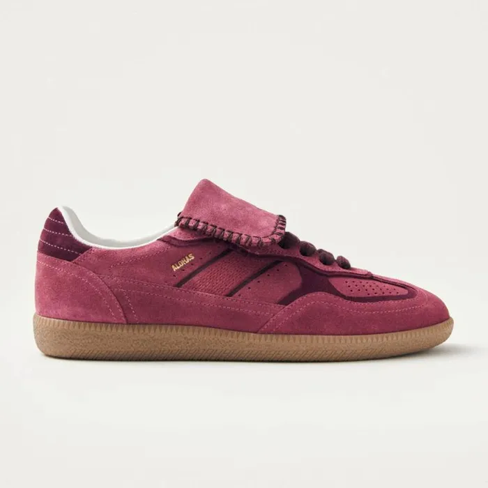 Sneakers WomenMen ALOHAS Tb490 Club Suede Raspberry Leather Sneakers