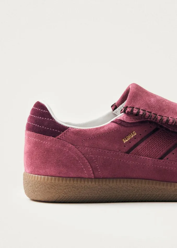 Sneakers WomenMen ALOHAS Tb490 Club Suede Raspberry Leather Sneakers