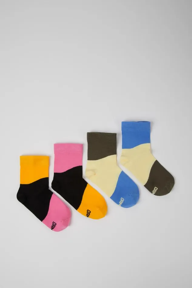 Socks Women Camper Odd Socks Pack Two Pair Pack Of Multicolored Socks