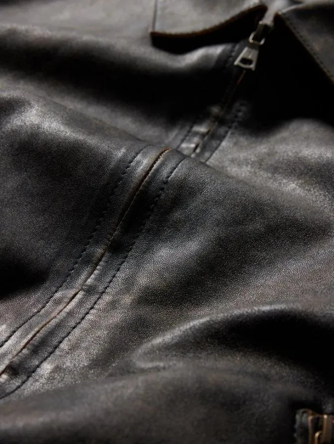 SORCHA JACKET Brown Clothing John Varvatos Leather Jackets