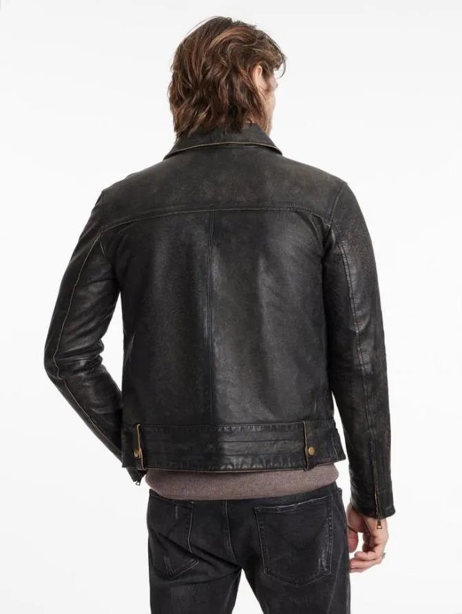 SORCHA JACKET Brown Clothing John Varvatos Leather Jackets