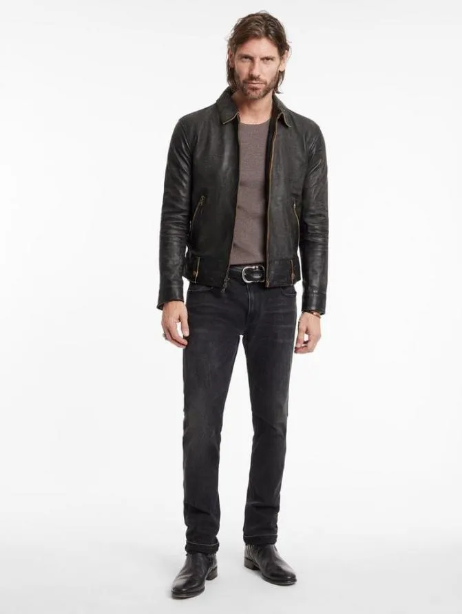 SORCHA JACKET Brown Clothing John Varvatos Leather Jackets