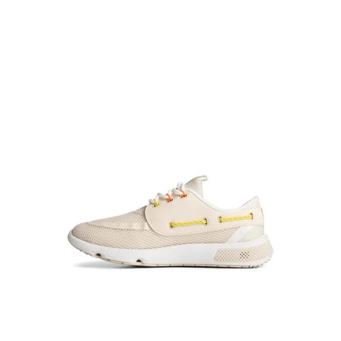 Sperry 7 Sea 3Eye Sneaker Bone Women Sneakers
