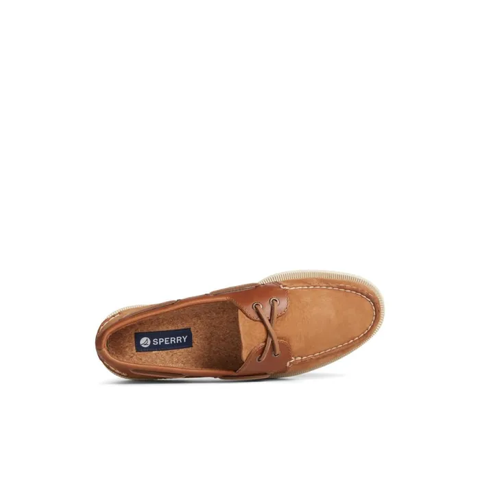 Sperry Authentic Original Nubuck Boat Shoe Medium Beige Men Boat Shoes