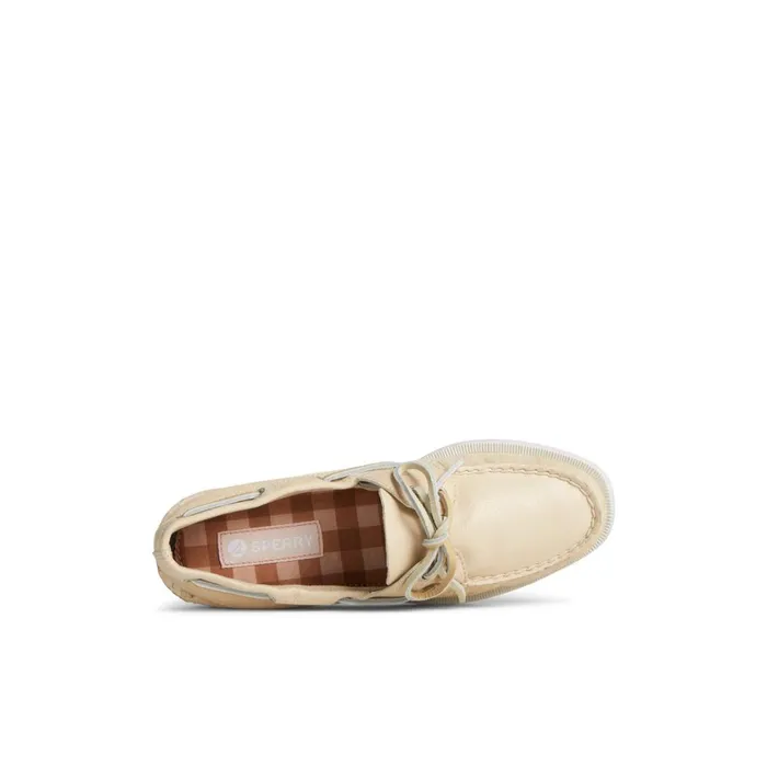 Sperry Authentic Original TwoTone Boat Shoe White Women Boat Shoes