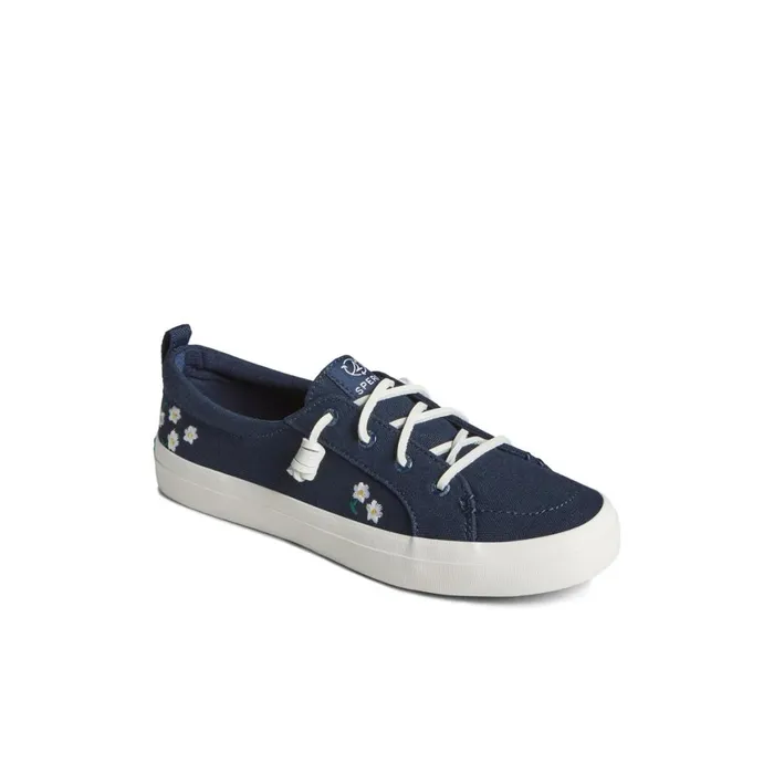 Sperry Crest Vibe Floral Sneaker Navy Women Sneakers