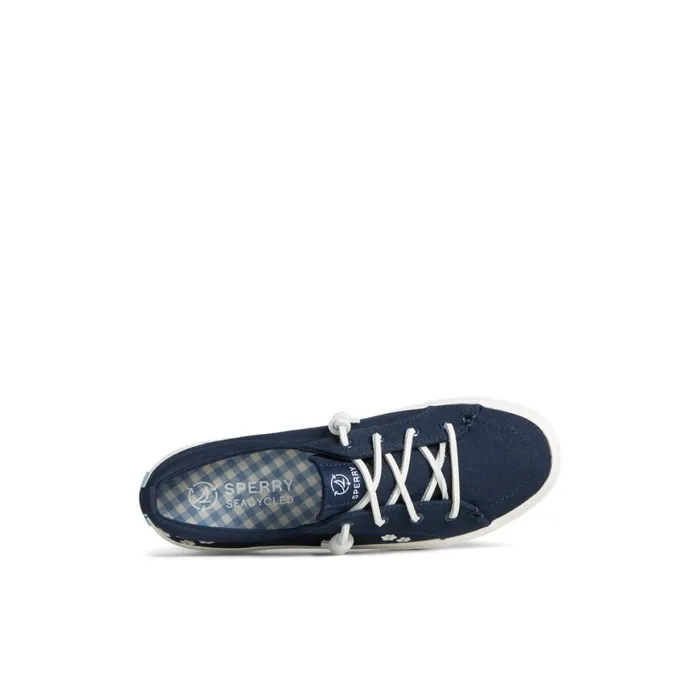 Sperry Crest Vibe Floral Sneaker Navy Women Sneakers