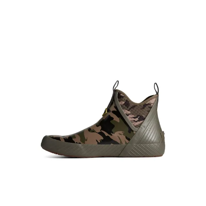 Sperry Cutwater Deck Boot Olive Men Boots