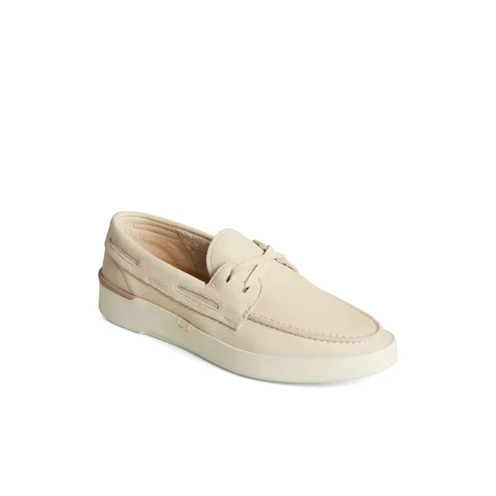 Sperry Gold Cup Authentic Original PLUSHWAVE Cup Boat Shoe Bone Men Boat Shoes