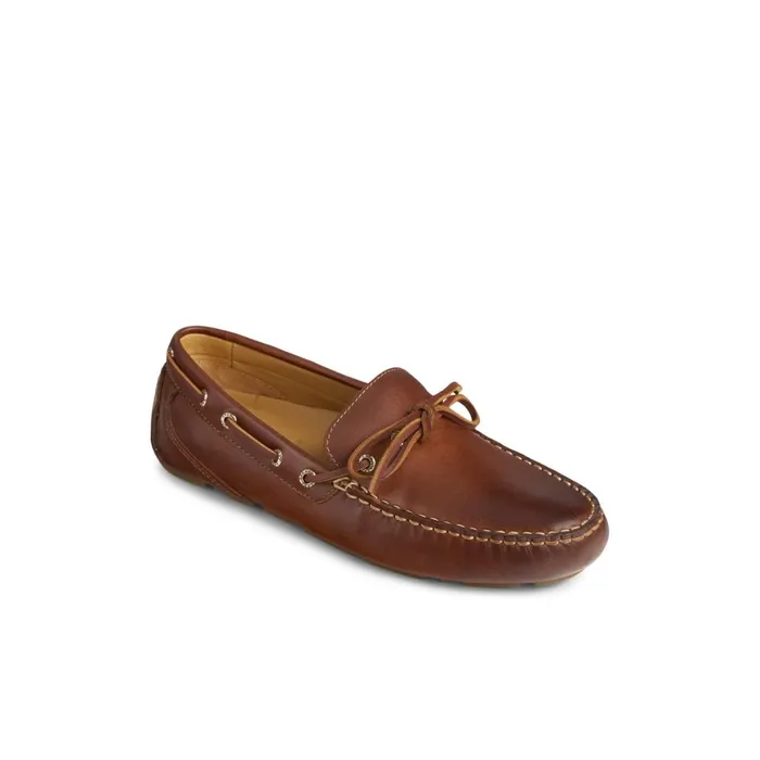 Sperry Gold Cup Harpswell 1Eye Driver Medium Beige Men Boat Shoes